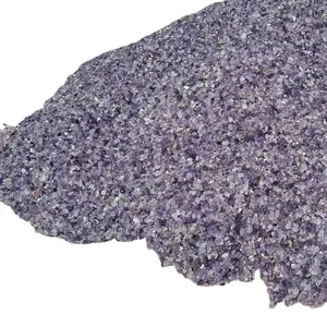 印度顶级生产商天然抛光生物垫紫水晶石子和砂石出口