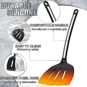 33 Pieces Silicone Kitchen <b>Utensils</b> <b>Set</b> Stainless Steel Handle Kitchen <b>Cooking</b> Tools Accessories Nonstick Kitchen <b>Utensils</b> <b>Set</b> - Product Image 4