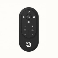 Control remoto IR de 11 teclas personalizado OEM ODM comunicación inalámbrica RF compatible con control de velocidad para ventilador electrónico