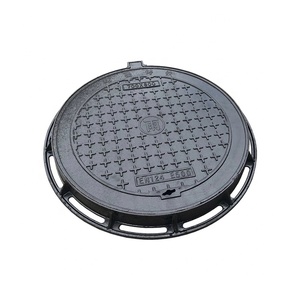 EN124 D400 60x60 Couvercle de trou d'homme d'égout en fonte ductile peint à l'époxy et grille de vidange <span class=keywords><strong>Prix</strong></span> compétitif pour les services de fabrication - Product Image 2