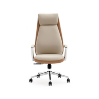Mobilier de bureau confortable directeur réglable chaises de luxe exécutif pivotant patron chaise ergonomique en cuir