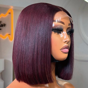 Perruque Bob transparente HD 4x4 5x5 13x4, cheveux vierges vietnamiens ultra-lisses, vente en gros d'usine SDD, prix abordable, offre spéciale pour femmes - Product Image 3