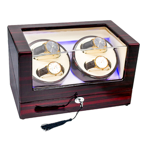 Remontoir de montre en bois, boîte automatique, tendance, 4 + <span class=keywords><strong>0</strong></span>, vente en gros, d'usine - Product Image 4