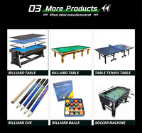 Mesa de Billar 4 en 1 de 7 pies NAIPNI, la Más Vendida, con Sistema de Retorno Automático de Bolas y Bolsillos de Cuero