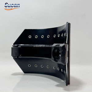 Zapatas de Freno Importadas <span class=keywords><strong>Wallander</strong></span> BPW11.5T 12T 16t para Camiones y Remolques, Zapatas de Freno de Puente Ancho 19032 19094 BC36 - Product Image 2