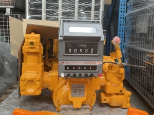 オイルプリセットフローメーター ディーゼルカウンターフローメーター ディーゼル燃料用フローメーター 2インチフローメーター ガロン単位のガソリン用フローメーター - Product Image 4