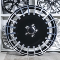 Jantes forgées en alliage pour voiture de tourisme, finition chromée brillante ou mate, polies à la brosse, pour Mercedes Benz Classe V B25 B35 Carlsson V