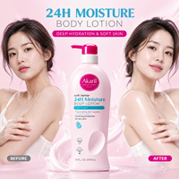 Lotion corporelle hydratante 24H Akaril 473ml – Fraîcheur et confort, douce pour la peau, au beurre de karité, nourrissante et réparatrice, soin quotidien