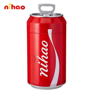 Mini Frigo Portatile Personalizzato di Alta Qualità, Scontato, Rotondo, per Uso Interno ed Esterno, Ideale per Promozioni - Product Image 2