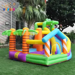 Cheap Kids Bouncy Castle Inflatable Bounce House Commercial Bouncer Inflatable Jumping Castle Slide Combo For Party Rental