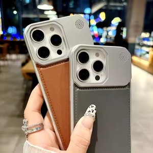 เคสโทรศัพท์หนังแม่เหล็กแบบกำหนดเอง กลิ่นหอมหรูหรา ป้องกันการกระแทก ด้านหลังแบบด้าน ดีไซน์เนอร์ ขายส่ง ลดราคา - Product Image 1