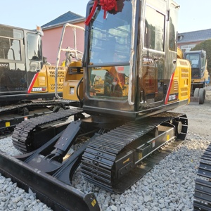 Excelente Excavadora Sany 75 Usada, Modelo 2022, Motor y Bomba de Engranajes, Pocas Horas de Uso, Cucharón de 0.4m, Peso Operativo de 7800kg, ¡Gran Oferta! - Product Image 2