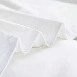 لحاف فاخر من الريش بحجم كبير للفنادق من القطن العضوي مبطن بقشرة من القطن للربيع والصيف - Product Image 3