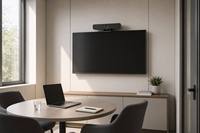 Caméra de conférence 4K à suivi automatique avec kit barre vidéo et zoom vidéo pour systèmes de visioconférence en salles de réunion