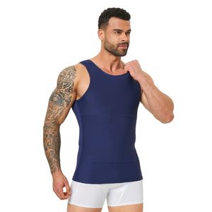 Camiseta de Compresión Transpirable para Hombre, Estilo Piel de Tiburón, Moldeadora, Adelgazante, para Entrenamiento, Doble Capa, Corrección de Postura - Product Image 4