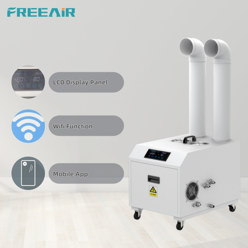 9KG/H Humidification Industrial Ultrasonic Humidifiers for Mushrooms Growing Room with Large Fog Output