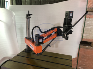 เครื่องเจาะและต๊าปอัตโนมัติอเนกประสงค์ M3-M16 ระบบ CNC เซอร์โว พร้อมหน้าจอสัมผัสและแขนยืดหยุ่น พร้อมชิ้นส่วนมอเตอร์แกนกลาง - Product Image 4