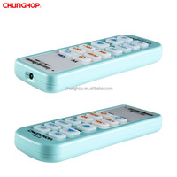 Control Remoto Universal Inteligente L212 Personalizable con Código de Aprendizaje IR, Código Variable y Código Fijo, 13 Botones, Material Plástico