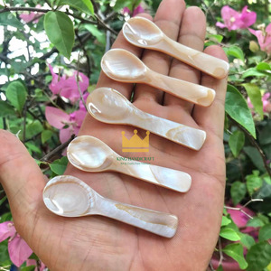 ช้อนเปลือกหอยมุกธรรมชาติจากเวียดนาม สำหรับปรุงอาหาร รุ่นโมเดิร์น รักษ์โลก ราคาถูก โปรโมชั่นลดราคา - Product Image 4