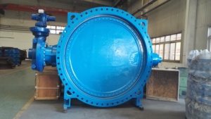 Đôi mặt bích Lập Dị bướm van ggg40 cơ thể ggg40 + EPDM đĩa EPDM ghế ss420 gốc PN16 - Product Image 2