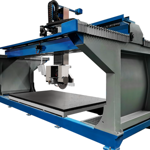 2025 Hualong Machinery Chine <span class=keywords><strong>Machine</strong></span> de découpe de bord automatique pour système de <span class=keywords><strong>CNC</strong></span> italien robuste à 5 axes en pierre-granit-marbre - Product Image 3