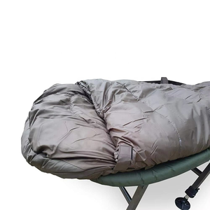 Sistema <span class=keywords><strong>de</strong></span> Saco <span class=keywords><strong>de</strong></span> <span class=keywords><strong>Dormir</strong></span> Tipo Momia Compacto y Ligero para 5 Estaciones, Cama Silla Plegable <span class=keywords><strong>de</strong></span> Metal <span class=keywords><strong>de</strong></span> 6 Patas para Exteriores, para Adultos, Clima Frío - Product Image 2
