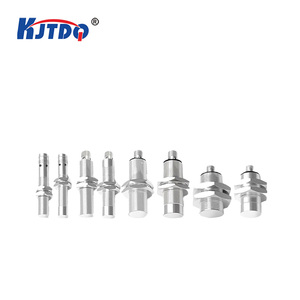 Kjt bán hàng trực tiếp giá thấp CE IP67 tuôn ra không tuôn ra M12 kết nối không tuôn ra kim loại mặt Cảm biến tiệm cận cảm ứng - Product Image 5