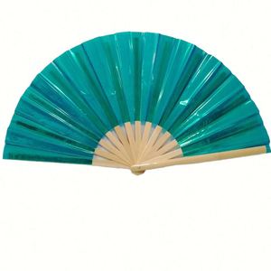 Abanico Tradicional de Kung Fu, Tallado y Pintado en Bambú, Arte Popular, Decoración Portátil para el Hogar, Regalo Empresarial para Festivales y Eventos Musicales - Product Image 3