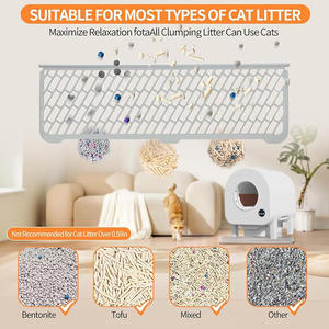 Produits tendance 2026 Nouveautés Bac à litière électrique pour chat 68L Contrôle par application Nettoyage automatique Toilette pour chat avec caméra - Product Image 3