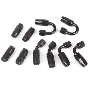 通用赛车零件AN4 AN6 AN8 AN10 AN12 AN16 AN20铝燃油管路旋转软管端部配件 - Product Image 5