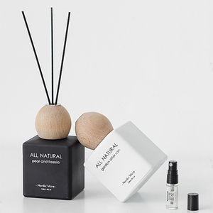 Top bán gỗ cap sậy khuếch tán Gậy chai thủy tinh bán buôn sang trọng sậy khuếch tán cho Bộ quà tặng - Product Image 3