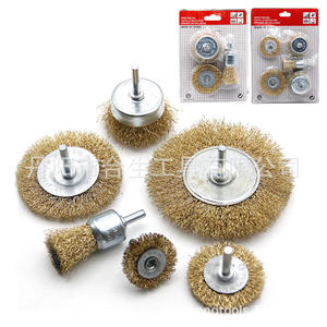 Steel <b>Wire</b> Wheel <b>Brush</b> Disc Coarse Abrasive For Angle Grinder Polishing Grinding Tools - Product Image 1