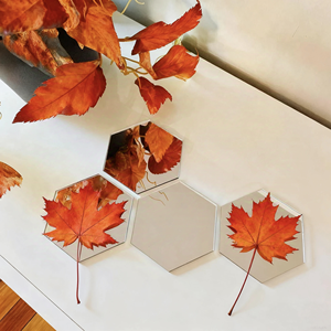 Pegatinas de Pared Hexagonales de Diseño Contemporáneo Ecológicas de Acrílico, Autoadhesivas, Decorativas para Sala de Estar, Fondo de <span class=keywords><strong>TV</strong></span>, Espejo - Product Image 2