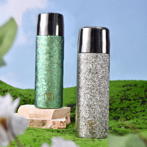 Izumi Tai Insulated Cup Pure Titanium Double Wall With <b>Tea</b> Strainer For <b>Tea</b> And Water Separation Gift Use - Product Image 3