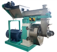 Machine à granulés de biomasse 1-2 T/H MZLH420 MZLH508 Sciure de bois divers palette bois houblon balle de riz machine d'alimentation en granulés