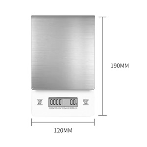 Kleine <span class=keywords><strong>Smart</strong></span> Precision Home Backen Elektronische Waage für Kaffee Praktische Multifunktions-Pour Mocha Waage Großhandel Batterie - Product Image 3