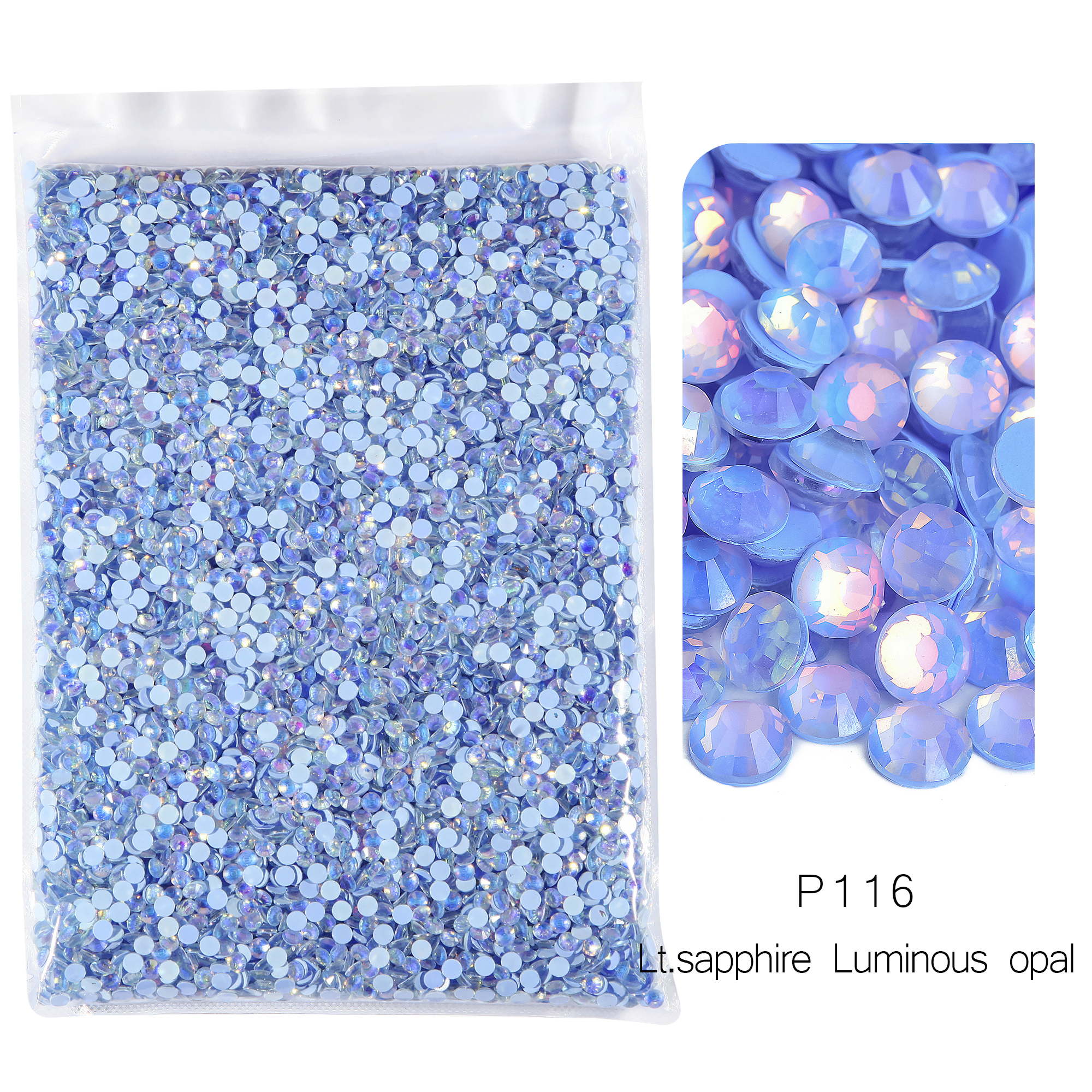 Light sapphire Luminous opal