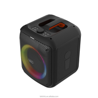 Enceinte portable sans fil avec amplificateur de basses, meilleure enceinte radio FM, lecteur de musique pour fêtes en extérieur