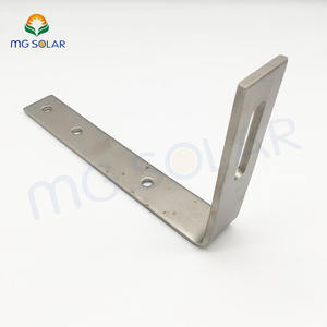 Cadre de <span class=keywords><strong>panneau</strong></span> <span class=keywords><strong>solaire</strong></span> PV pour montage sur toit en <span class=keywords><strong>tuile</strong></span> plate Crochet de toit en <span class=keywords><strong>tuile</strong></span> de bardeaux en acier inoxydable de haute qualité - Product Image 6