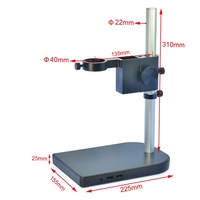 Microscope Accessories Kit Adjustable 40mm 50mm Focus Holder Microscope Stand