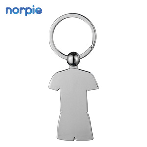 Giá rẻ tùy chỉnh kim loại số lượng lớn thể thao bóng đá Jersey Keychain thăng hoa trống kim loại Keychain - Product Image 3
