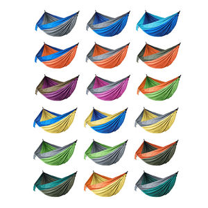 أرجوحة تخييم متأرجحة مزدوجة & واحدة أرجوحة محمولة مع 2 أو مرفقة رائعة للتخييم في الهواء الطلق - Product Image 5