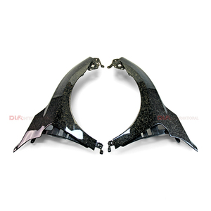 สําหรับฮอนด้าซีวิคRรุ่นFK7-FK8 OEMด้านหน้าปลอมแปลงคาร์บอนบังโคลนส่วนบุคคลระบายอากาศสไตล์บังโคลน - Product Image 1