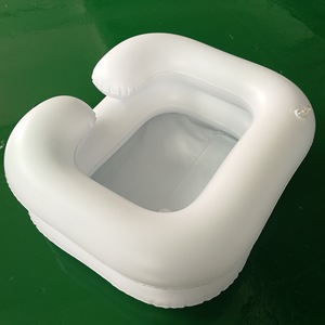 Inflatable Shampoo Basin Round 60x50x20cm Foldable For Disabled People - Product Image 2