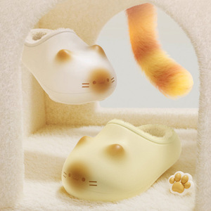 Trending Product 2026 Summer Cute Cat Cushioning Fluffy Clogs EVA Cloud <b>Slides</b> Casual Slipper Women Outdoor Indoor Beach Couple - Product Image 3