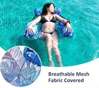 Fauteuil flottant gonflable robuste pour piscine, hamac aquatique pour adultes, idéal pour les fêtes estivales, le lac et la plage