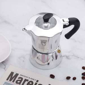 Voyage Mini Portable En Aluminium Espresso Café Moka Pot <span class=keywords><strong>Professionnel</strong></span> Espresso Cafetière - Product Image 6
