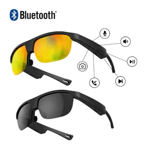 High quality Fashion Designs Music Call Optical Sunglasses Frame Rechargeable Bluetooth Eyeglasses Smart Glasses