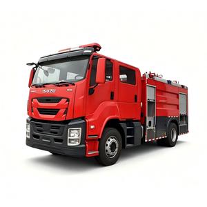 Camion de pompiers 4x2 6000L Euro 6 personnalisé en usine, nouveau véhicule diesel à eau et mousse, portée 60m, 150-250 CV - Product Image 1