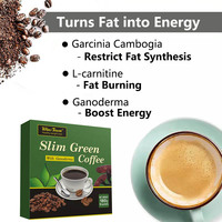 Gestion du poids à base de plantes naturelles, certifié GMP, brûleur de graisse instantané, remodelage corporel, coupe-faim, WinsTown Slim Green Coffee